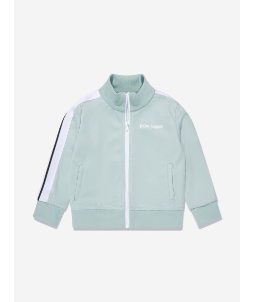 Palm Angels Boys Track Jacket in Blue solde