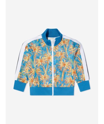 Palm Angels Boys PA Palms Track Jacket in Blue À commander