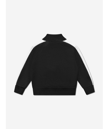 Palm Angels Boys Track Jacket in Black sur le site 