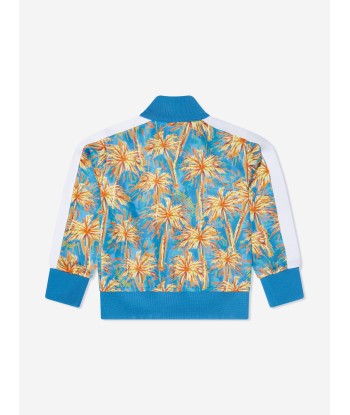 Palm Angels Boys PA Palms Track Jacket in Blue À commander