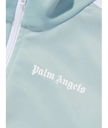 Palm Angels Boys Track Jacket in Blue solde