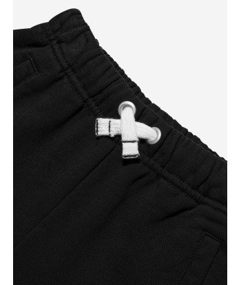 Palm Angels Boys Classic Overlogo Sweat Shorts in Black Vous souhaitez 