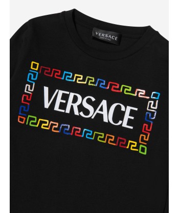 Versace Kids Long Sleeve Logo T-Shirt chez Cornerstreet bien 