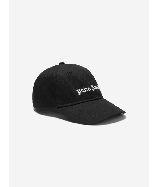 Palm Angels Boys Logo Cap in Black en linge