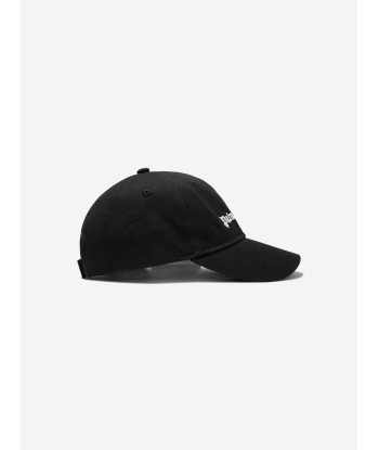 Palm Angels Boys Logo Cap in Black en linge