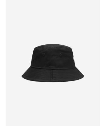 Palm Angels Boys Logo Bucket Hat in Black les ctes