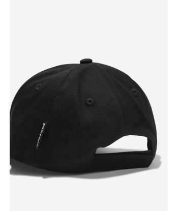 Palm Angels Boys Logo Cap in Black en linge