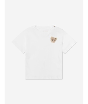 Palm Angels Baby Boys Mini Bear T-Shirt in White de pas cher