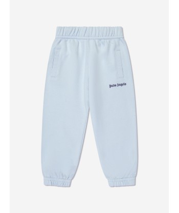 Palm Angels Baby Boys Logo Joggers in Blue pas cher chine