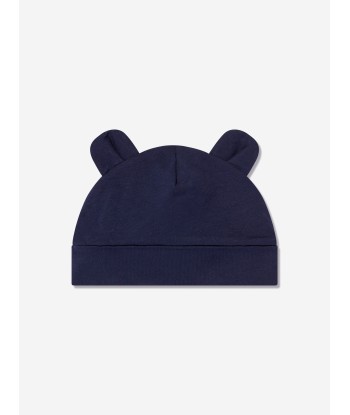 Palm Angels Baby Boys Logo Teddy Bear Beanie in Navy JUSQU'A -70%! 