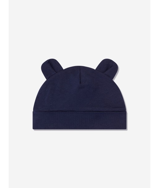 Palm Angels Baby Boys Logo Teddy Bear Beanie in Navy JUSQU'A -70%! 