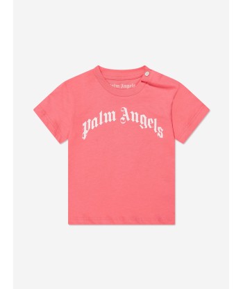 Palm Angels Baby Girls PA 3 Pack T-Shirt Set in Pink Faites des économies