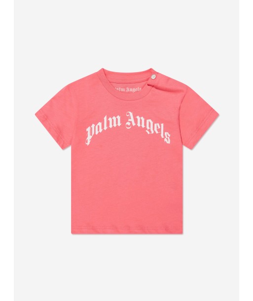 Palm Angels Baby Girls PA 3 Pack T-Shirt Set in Pink Faites des économies