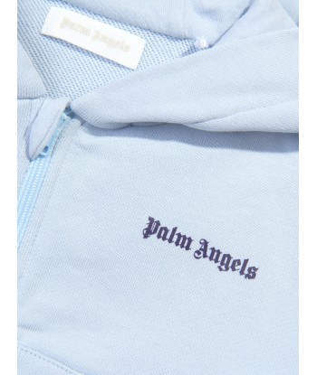 Palm Angels Baby Boys PA Dolphin Zip Up Top in Blue Faites des économies