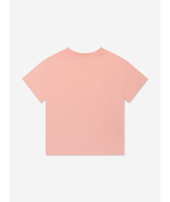 Palm Angels Girls Bear T-Shirt in Pink france