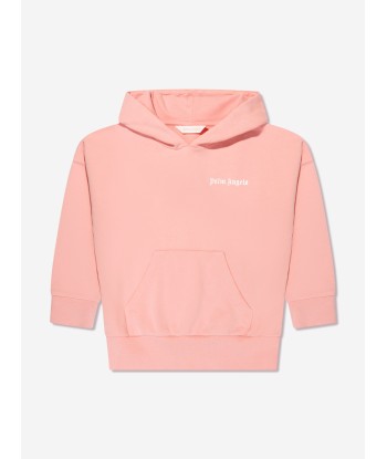 Palm Angels Girls Classic Overlogo Hoodie in Pink de technologie