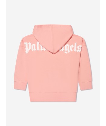 Palm Angels Girls Classic Overlogo Hoodie in Pink de technologie