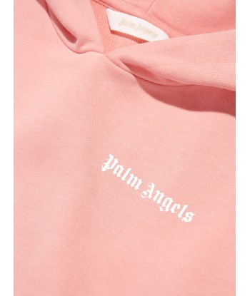 Palm Angels Girls Classic Overlogo Hoodie in Pink de technologie