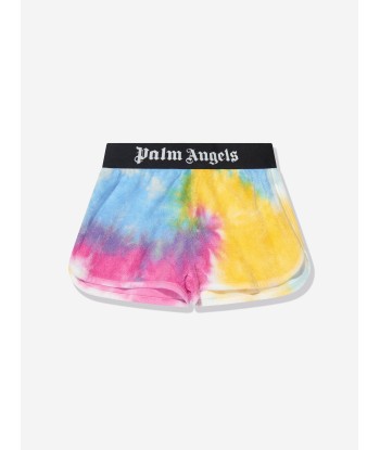 Palm Angels Girls AOP Tie Dye Shorts in Multicolour de votre