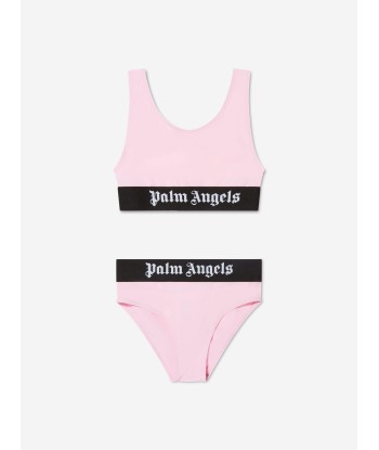 Palm Angels Girls Logo Tape Bikini in Pink à prix réduit toute l'année