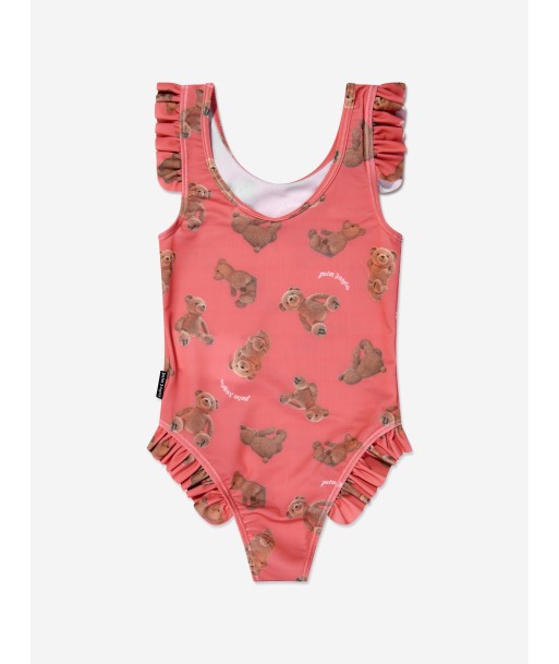 Palm Angels Girls AOP PA Bears Swimsuit in Coral Toutes les collections ici