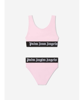 Palm Angels Girls Logo Tape Bikini in Pink à prix réduit toute l'année