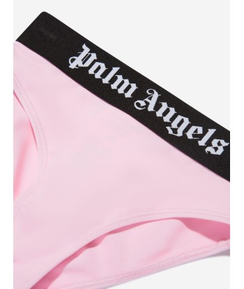 Palm Angels Girls Logo Tape Bikini in Pink à prix réduit toute l'année