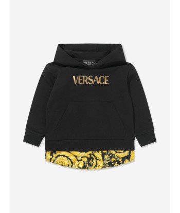 Versace Baby Girls Hooded Sweater Dress Dans la société mordern