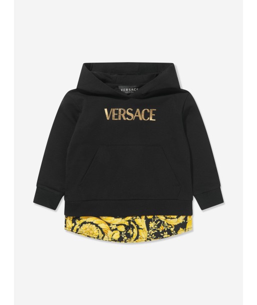 Versace Baby Girls Hooded Sweater Dress Dans la société mordern