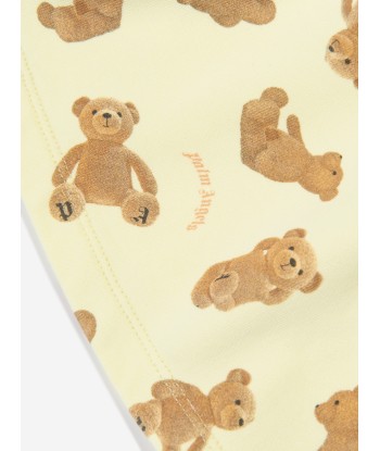 Palm Angels Baby Girls AOP PA Bears Mini Skirt in Yellow Toutes les collections ici