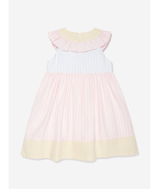 Patachou Girls Striped Dress in Pink prix