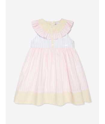 Patachou Girls Striped Dress in Pink prix