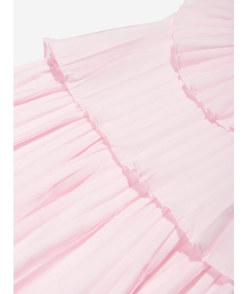 Patachou Girls Sleeveless Pleated Dress in Pink solde