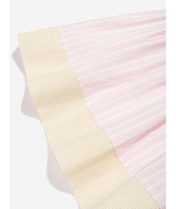 Patachou Girls Striped Dress in Pink prix