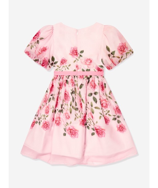 Patachou Girls Rosebud Print Dress in Pink prix pour 