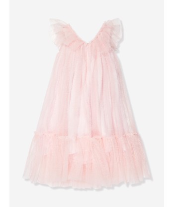 Patachou Girls Tulle Dress in Pink pas chere