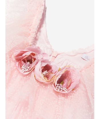 Patachou Girls Tulle Dress in Pink pas chere