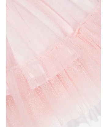 Patachou Girls Tulle Dress in Pink pas chere