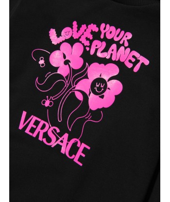 Versace Girls Love Your Planet Hoodie Dress de l' environnement