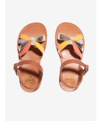 Pom D'Api Girls Leather Plagette Oto Sandals in Camel 2 - 3 jours ouvrés.