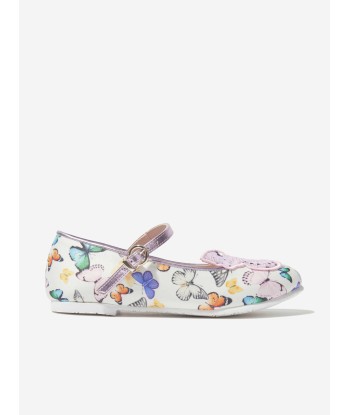 Sophia Webster Girls Butterfly Embroidered Shoes in Multicolour 50% de réduction en Octobre 2024