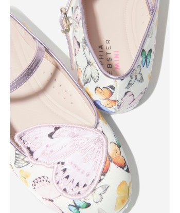 Sophia Webster Girls Butterfly Embroidered Shoes in Multicolour 50% de réduction en Octobre 2024