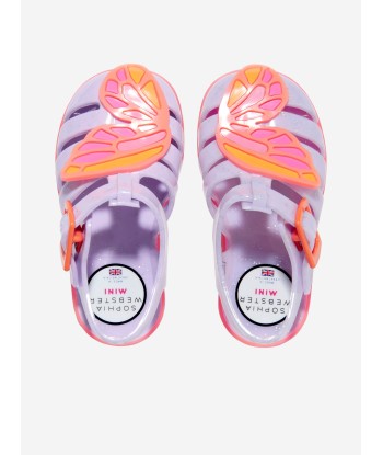 Sophia Webster Girls Butterfly Jelly Sandals in Lilac pour bénéficier 