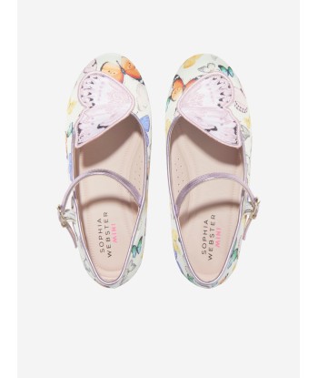 Sophia Webster Girls Butterfly Embroidered Shoes in Multicolour 50% de réduction en Octobre 2024