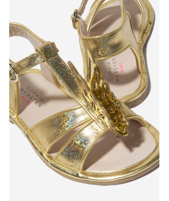 Sophia Webster Girls Celeste Sandals in Gold suggérées chez