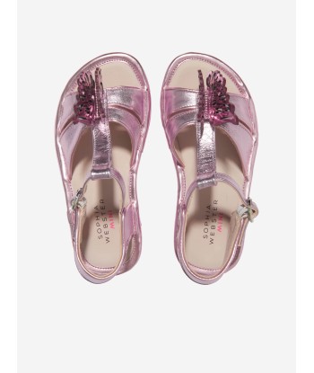 Sophia Webster Girls Celeste Sandals in Pink les ctes