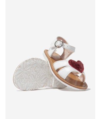 Sophia Webster Girls Amora Sandals in White livraison et retour toujours gratuits