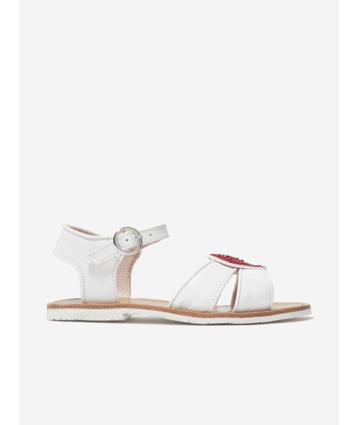 Sophia Webster Girls Amora Sandals in White prix