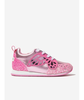 Sophia Webster Girls Chiara Trainers in Pink paiement sécurisé