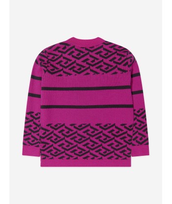 Versace Girls Wool Knitted Medusa Jumper vous aussi creer 